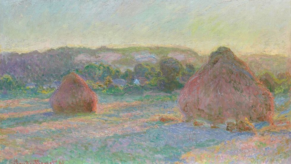 Claude Monet - Stacks of Wheat (End of Summer) - 1985